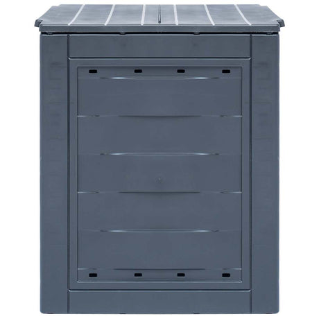 Vidaxl Compost Bin 260 L 60x60x73cm Grå