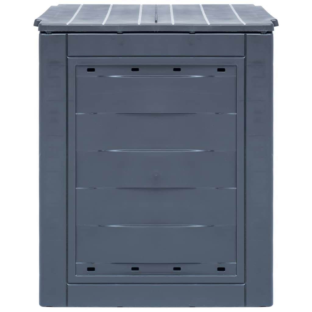 Vidaxl Compost Bin 260 L 60x60x73cm Grå