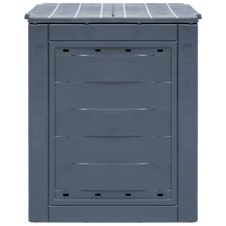 Vidaxl Compost Bin 260 L 60x60x73cm Grå