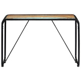 Vidaxl eettafel 118x60x76 cm massief gerecycled hout