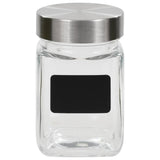 Vidaxl Storage Pots med klistermærker 12 ST 300 ml