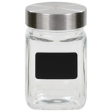 Vidaxl Storage Pots med klistermærker 24 ST 300 ml