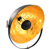 Vidaxl Lamp Standing E27 51 cm sort og guld