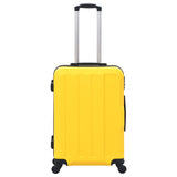 Vidaxl 3-Del Hard Bagage Set Abs Geel