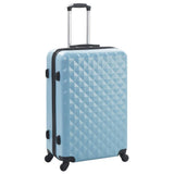 Vidaxl 3-delt hård bagage sæt ABS BLÅ