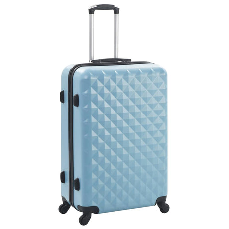 Vidaxl 3-delt hård bagage sæt ABS BLÅ