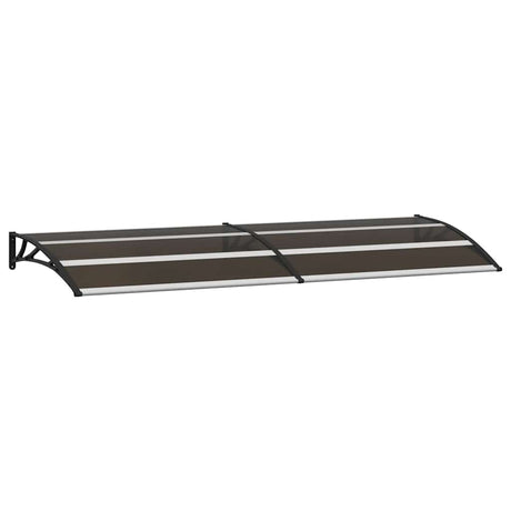 Vidaxl Door Canopy 240x75 cm pc sort