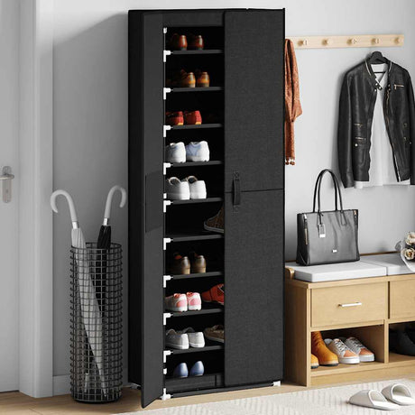 Vidaxx skoskab 60x30x166 cm stof sort