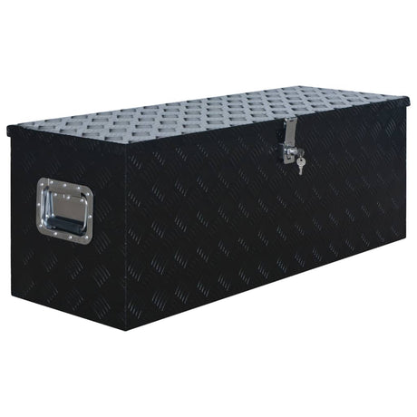 Vidaxl Aluminium Box 1085x370x400 mm sort