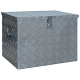 Vidaxl Aluminium Box 610x430x455 mm sølvfarvet