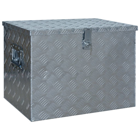 Vidaxl Aluminium Box 610x430x455 mm sølvfarvet
