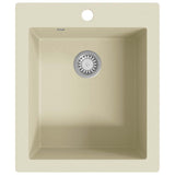 Vidaxl Sink Single Bowl of Granite Beige