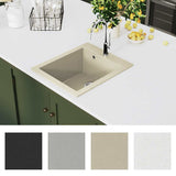 Vidaxl Sink Single Bowl of Granite Beige