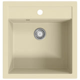 Vidaxl Sink Single Bowl of Granite Beige