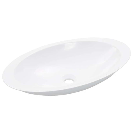 Vidaxl Washbasin 59.3x35.1x10.7 cm Mineral støbt marmor støbt hvid
