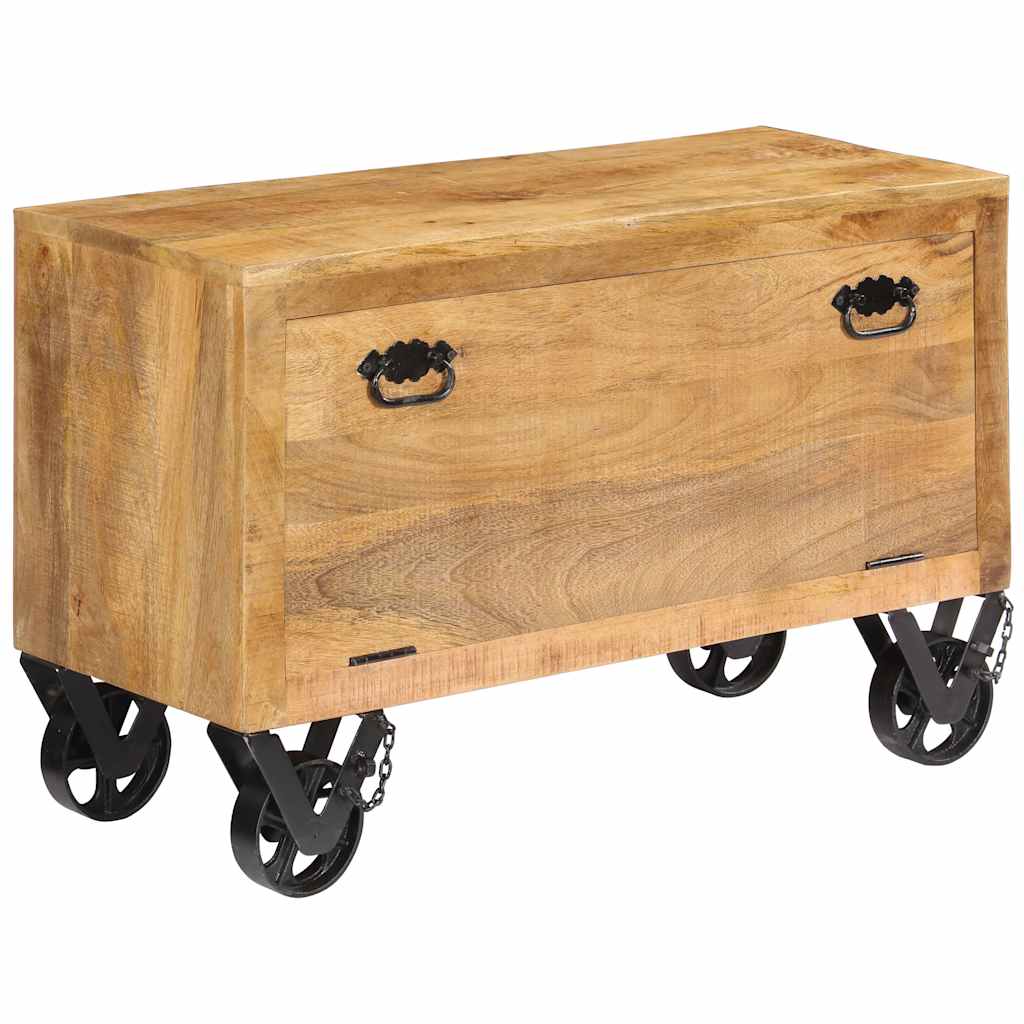 Vidaxx skoskab 86x35x55 cm massivt mangotræ