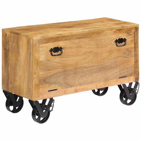 Vidaxx skoskab 86x35x55 cm massivt mangotræ