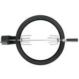 Vidaxl BBQ Rotisserie Ring 47 cm sort