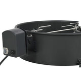 Vidaxl BBQ Rotisserie Ring 47 cm sort