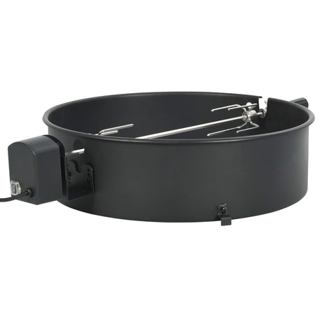 Vidaxl BBQ Rotisserie Ring 57 cm sort