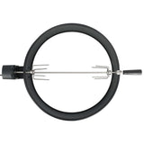 Vidaxl BBQ Rotisserie Ring 57 cm sort