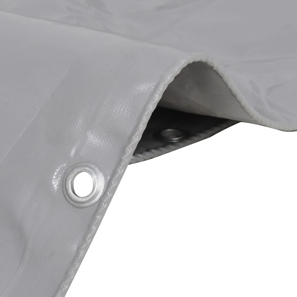 Vidaxl -enhed 650 g m² 1,5x10 m grå