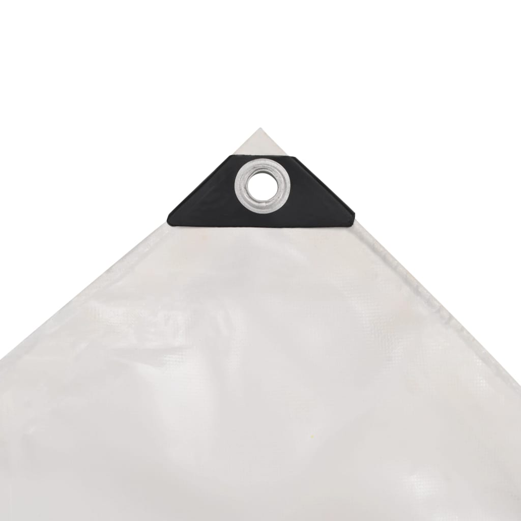 Vidaxl -enhed 650 g m² 1,5x10 m hvid