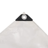 Vidaxl -enhed 650 g m² 1,5x10 m hvid