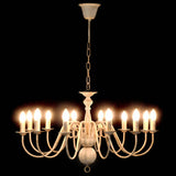 Vidaxl lysekrone 12xe14 Antique White