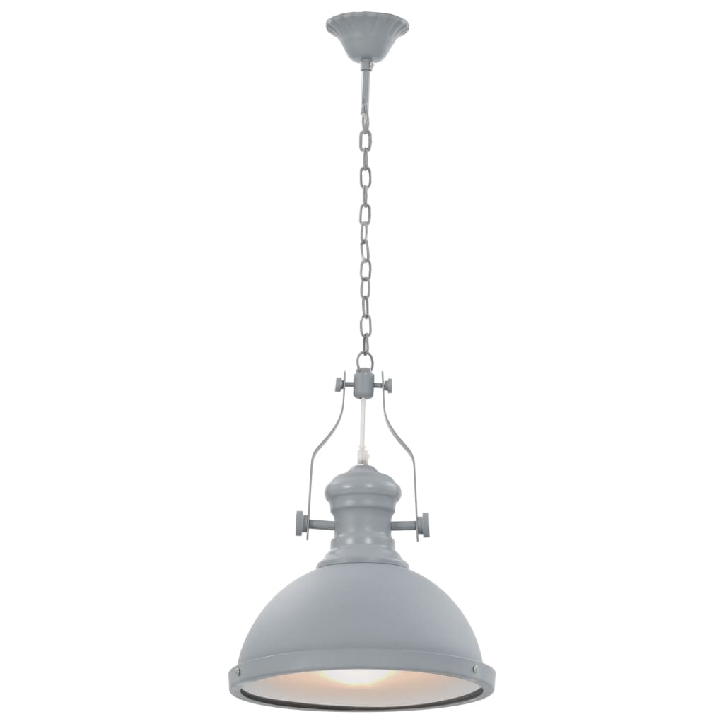Vidaxl loftlampe omkring E27 Gray