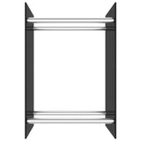 Vidaxl pejs 40x35x60 cm glas sort