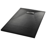 Vidaxl brusebakke 100x80 cm SMC sort