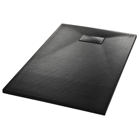 Vidaxl brusebakke 100x80 cm SMC sort