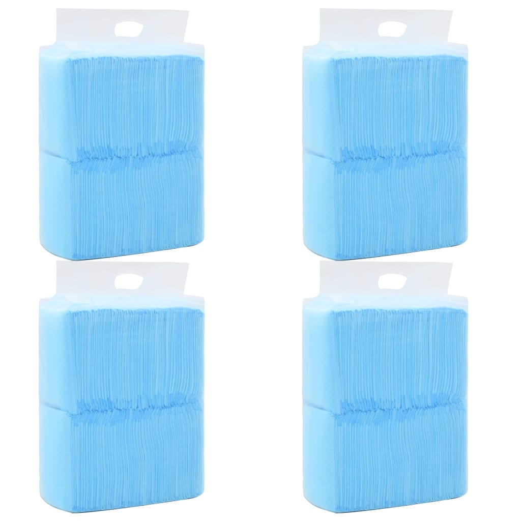 Vidaxl Pet Training Cloths 400 PCS 60x45 cm Ikke -vævet stof