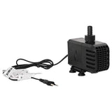 Vidaxl aquariumpomp onderdompelbaar 1800 l u