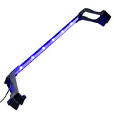 VidaXL akvarielampe med klemmer LED 55-70 cm blå og hvid