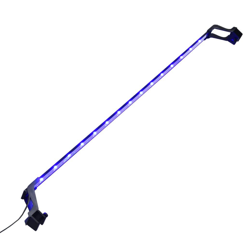 Vidaxx akvarielampe med klemmer LED 115-130 cm blå og hvid