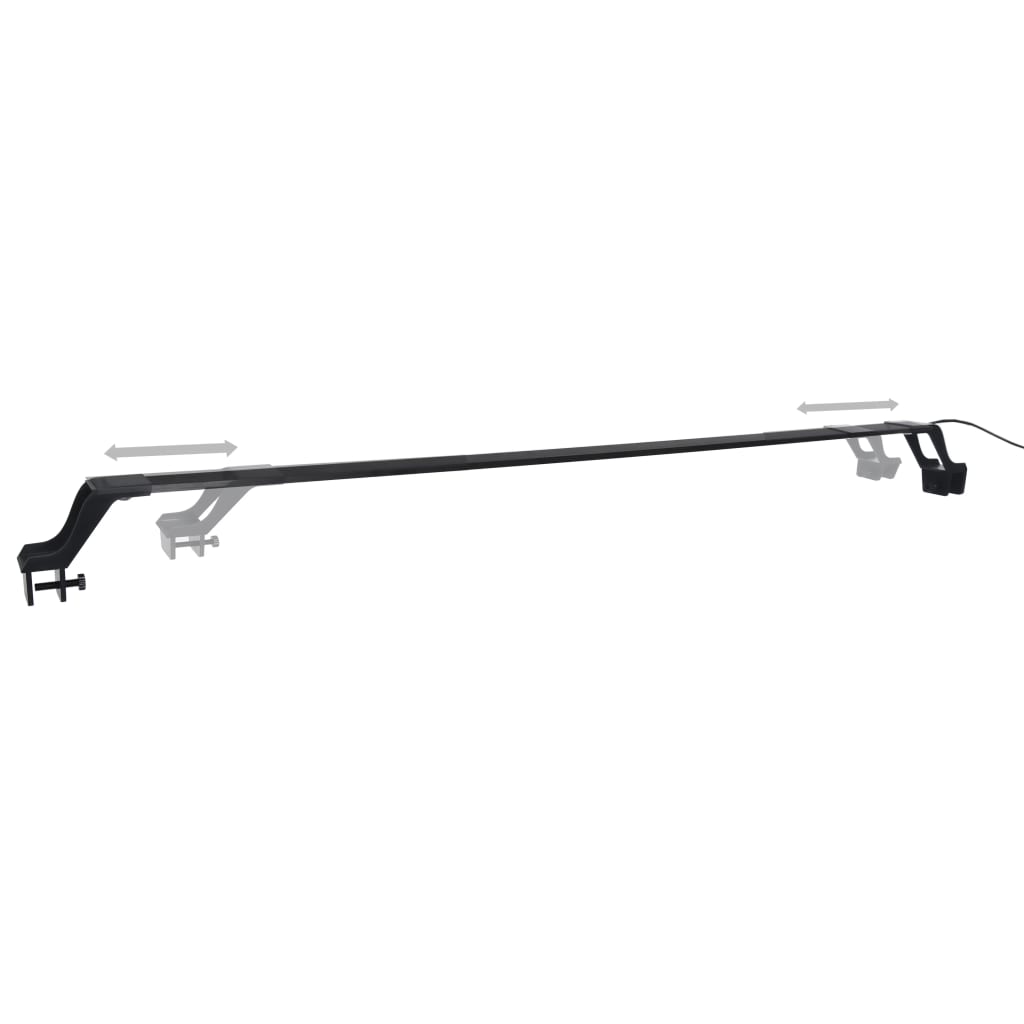Vidaxx akvarielampe med klemmer LED 115-130 cm blå og hvid
