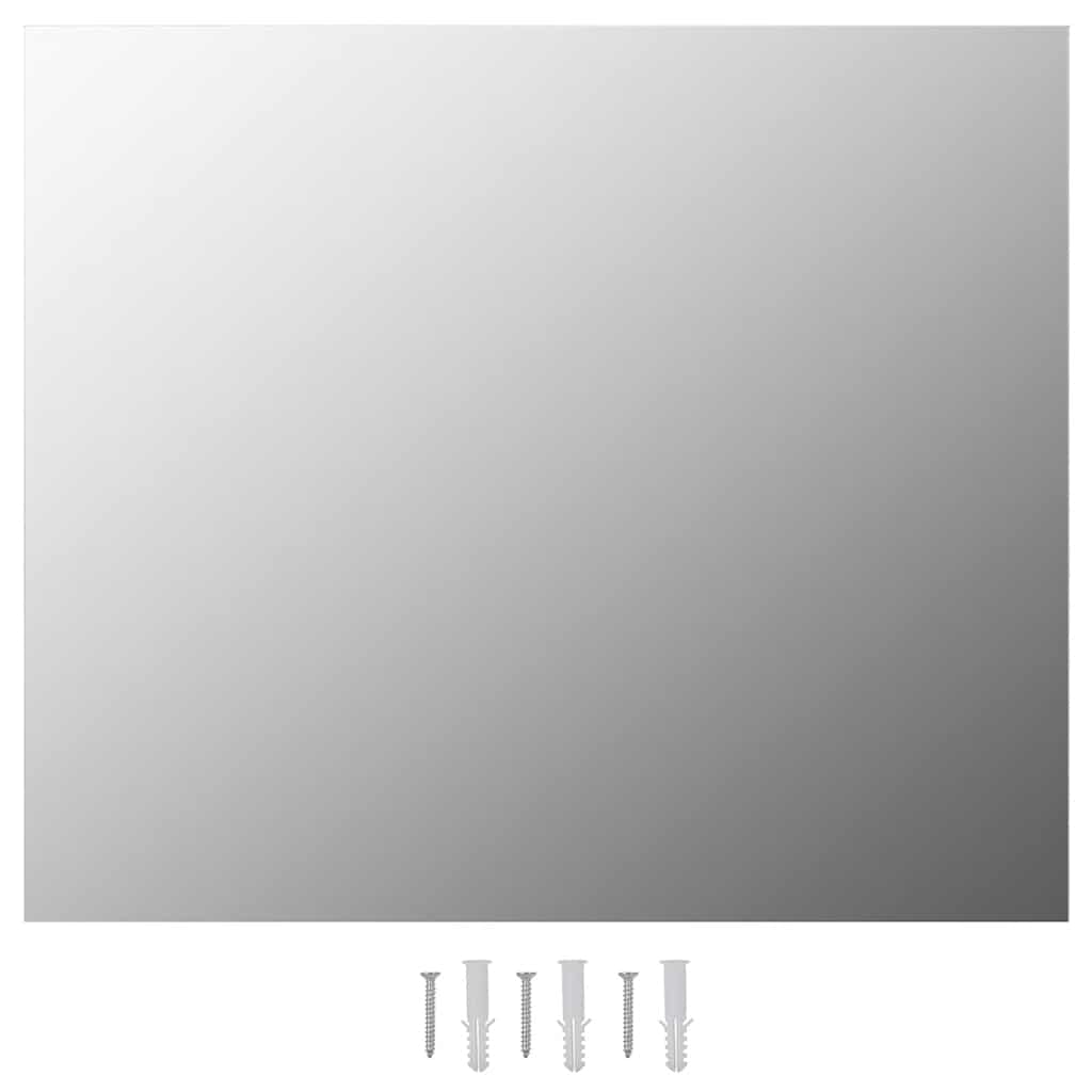 Vidaxl Mirror Ramless 80x60 cm glas