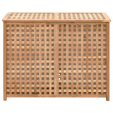 Vidaxl vaskeri Basket 87.5x46x67 Solid valnødstræ