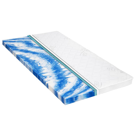 Vidaxl Top Madrass 7 cm gel skum 180x200 cm