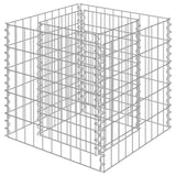 Vidaxl Gabion Planter hævede 50x50x50 cm galvaniseret stål