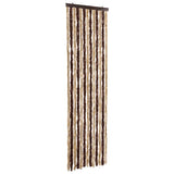 Vidaxl Fly Curtain 56x185 cm Chenille Beige og lysebrun