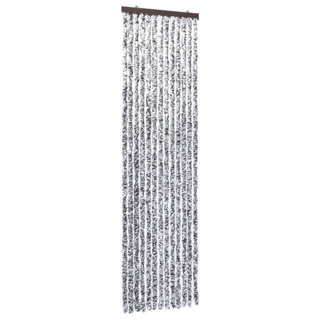 Vidaxl Fly Curtain 56x185 cm Chenille Brown og Beige