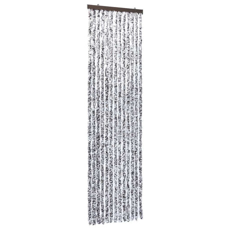 Vidaxl Fly Curtain 56x185 cm Chenille Brown og Beige