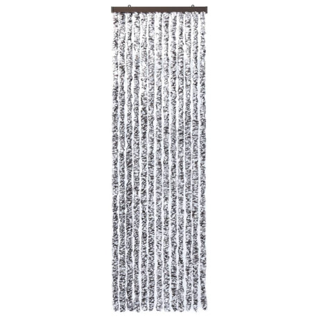 Vidaxl Fly Curtain 56x185 cm Chenille Brown og Beige