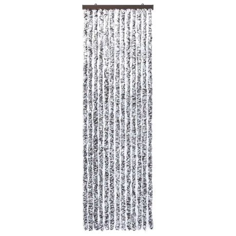 Vidaxl Fly Curtain 56x185 cm Chenille Brown og Beige