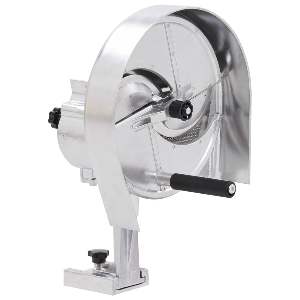 Vidaxl Vegetable Cutter manuelt 22x44,5 cm aluminium sølvfarvet