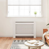 Vidaxl Radiatorom Construction 112x19x81,5 cm MDF White