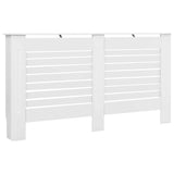 Vidaxl Radiatorom Construction 152x19x81,5 cm MDF White